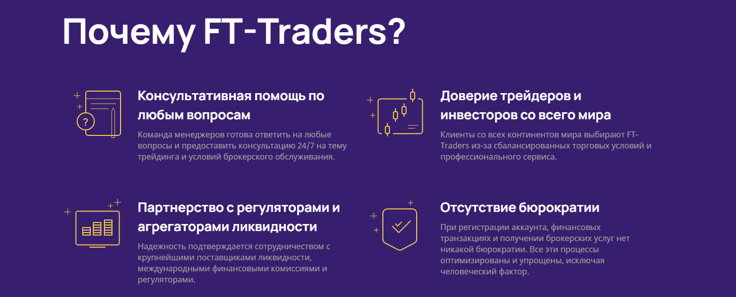 Торговая платформа FT-TRADERS 