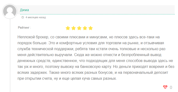 Отзыв об Aurora Holdings Limited