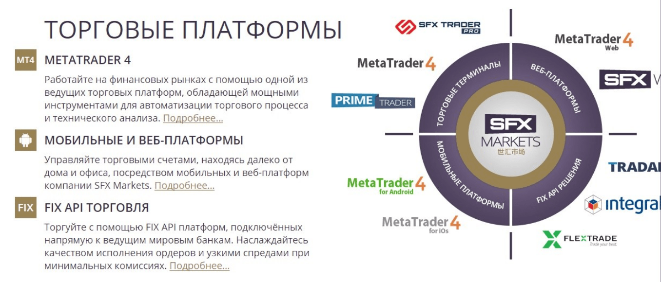Торговые платформы и инструменты
