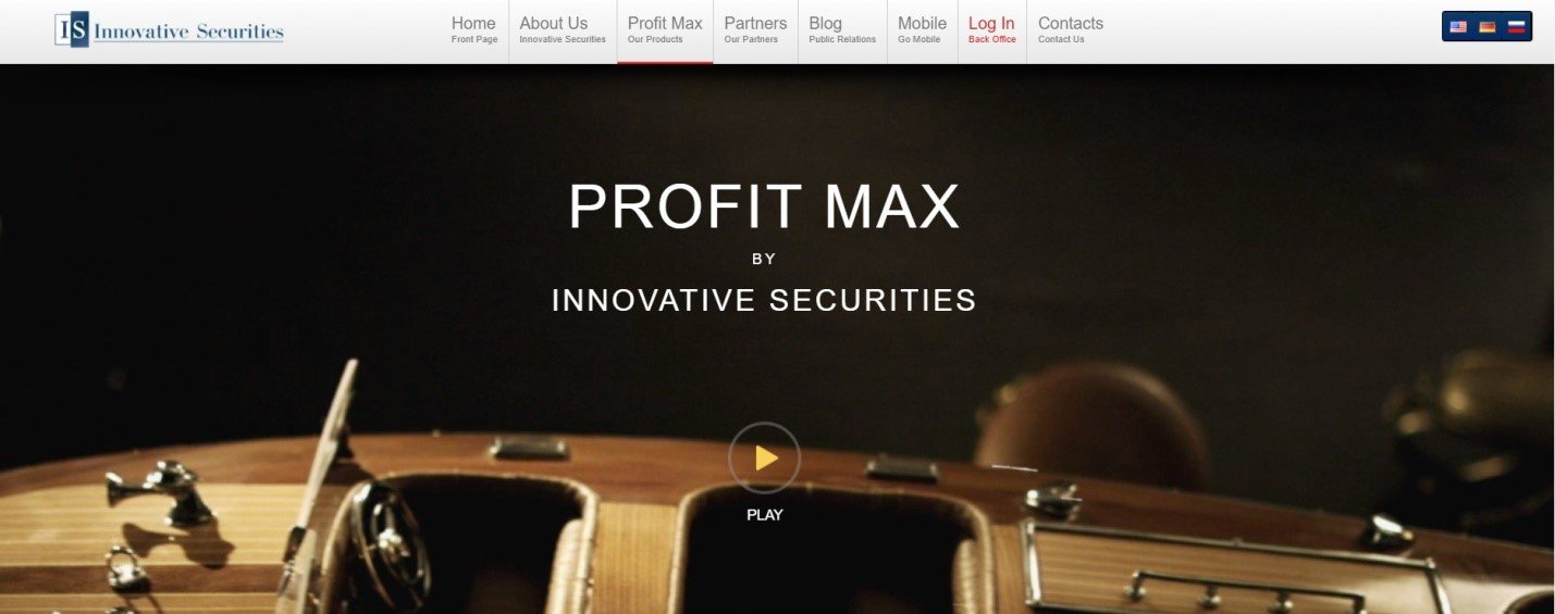 Особенности сотрудничества с INNOVATIVE SECURITIES