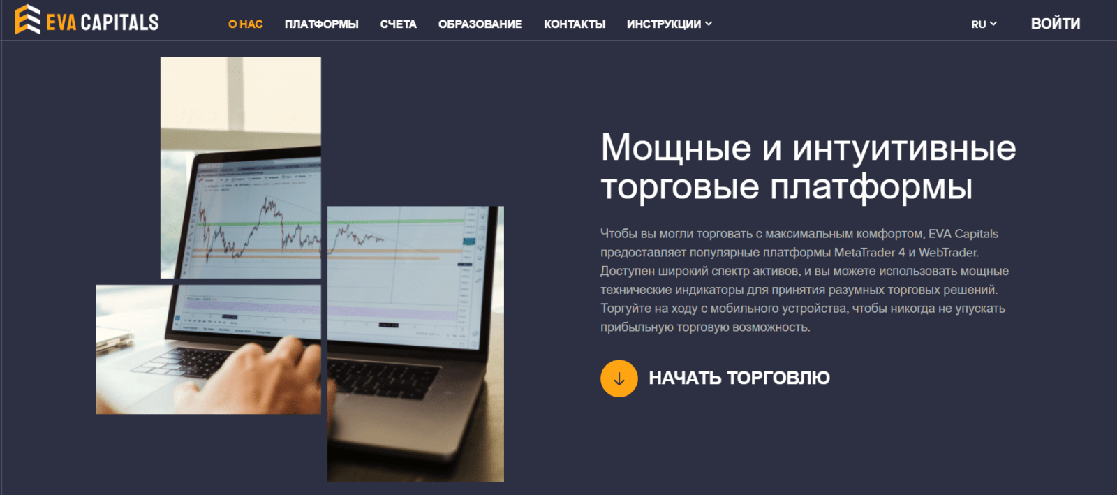 возможности EVA Capitals