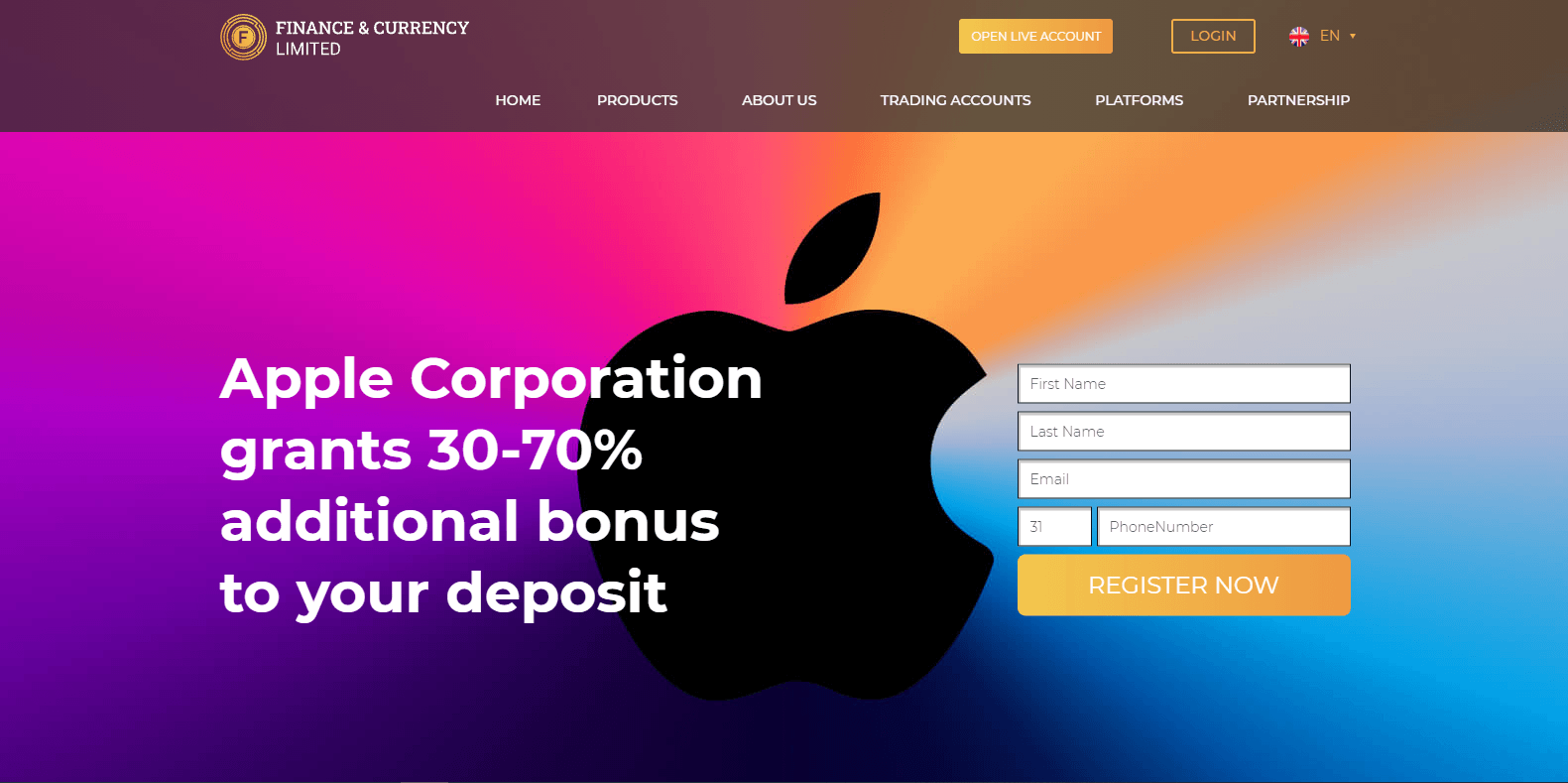 Компания Finance&Currency Limited