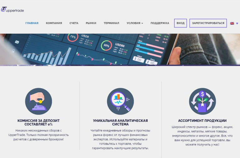 Компания UpperTrader