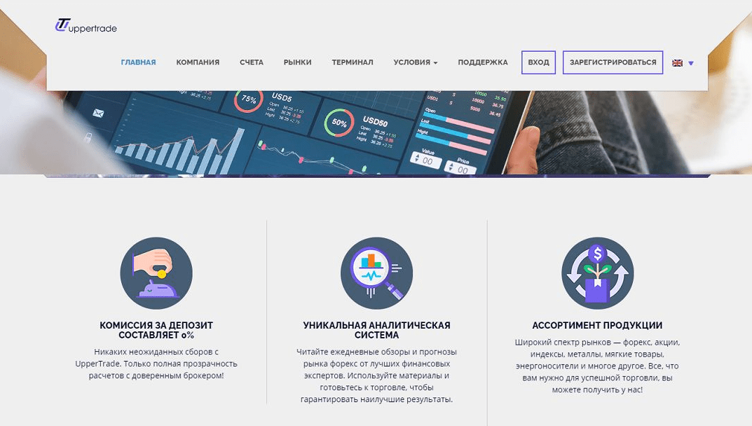 Компания UpperTrader