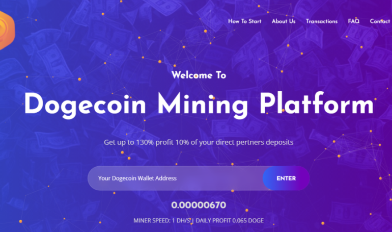 Майнинговый сервис AnyDoge