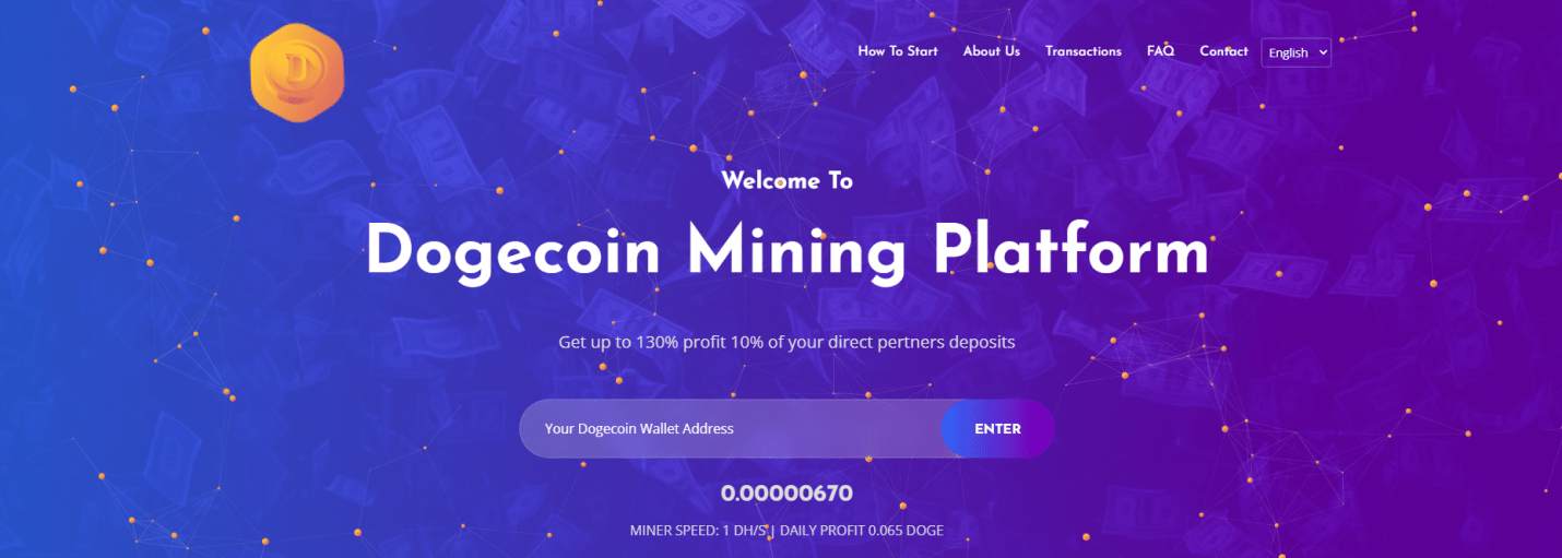 Майнинговый сервис AnyDoge