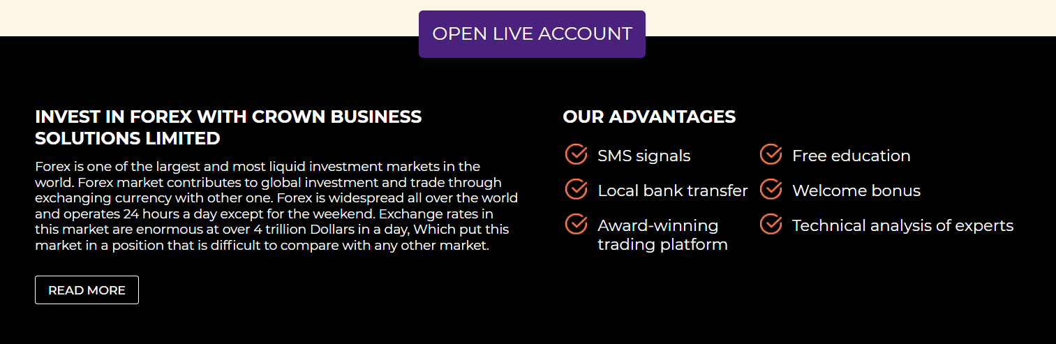 Компания Crown business solutions