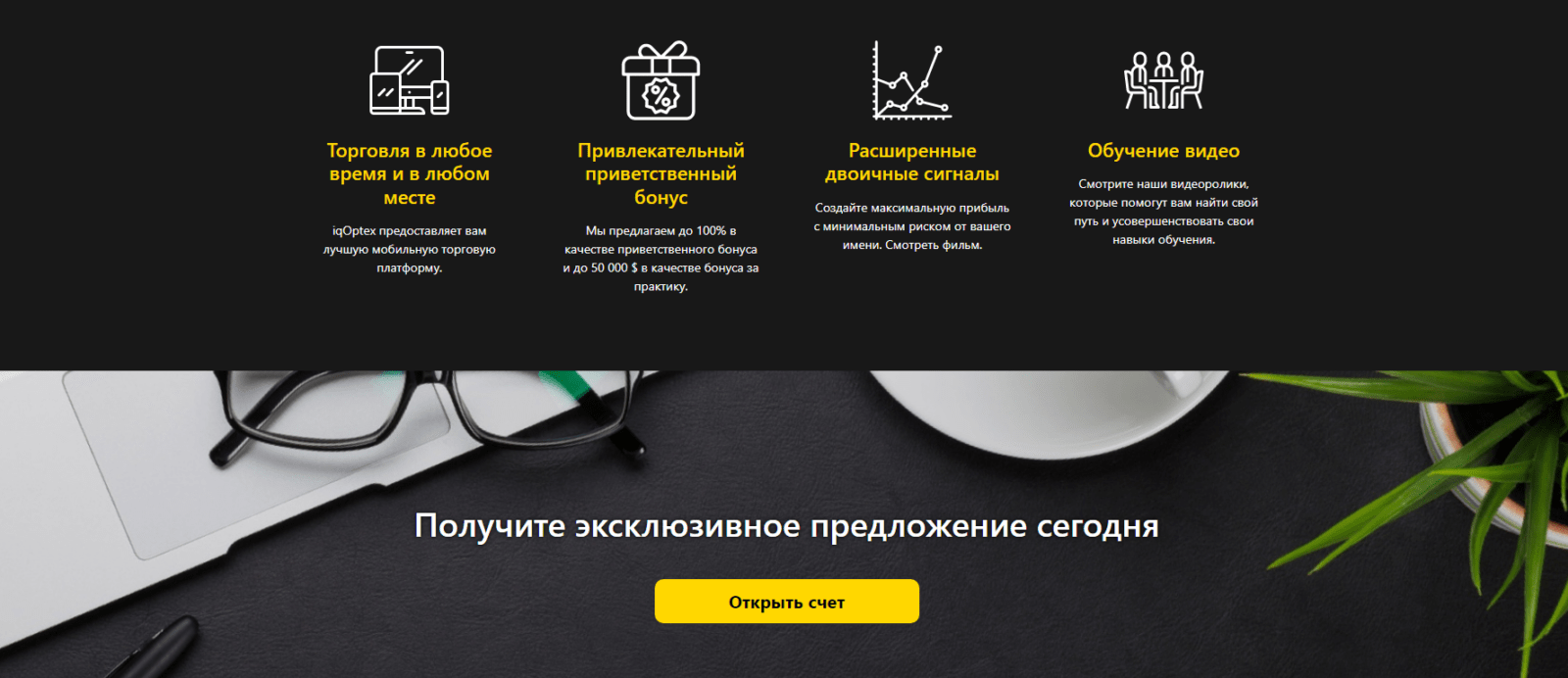 Основная информация о бренде IqOptex