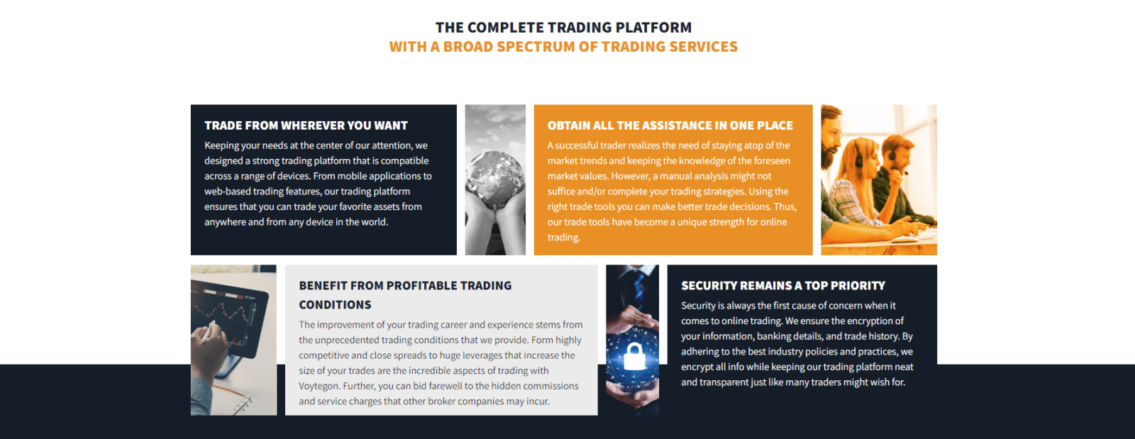 Главная страница Voytegon 