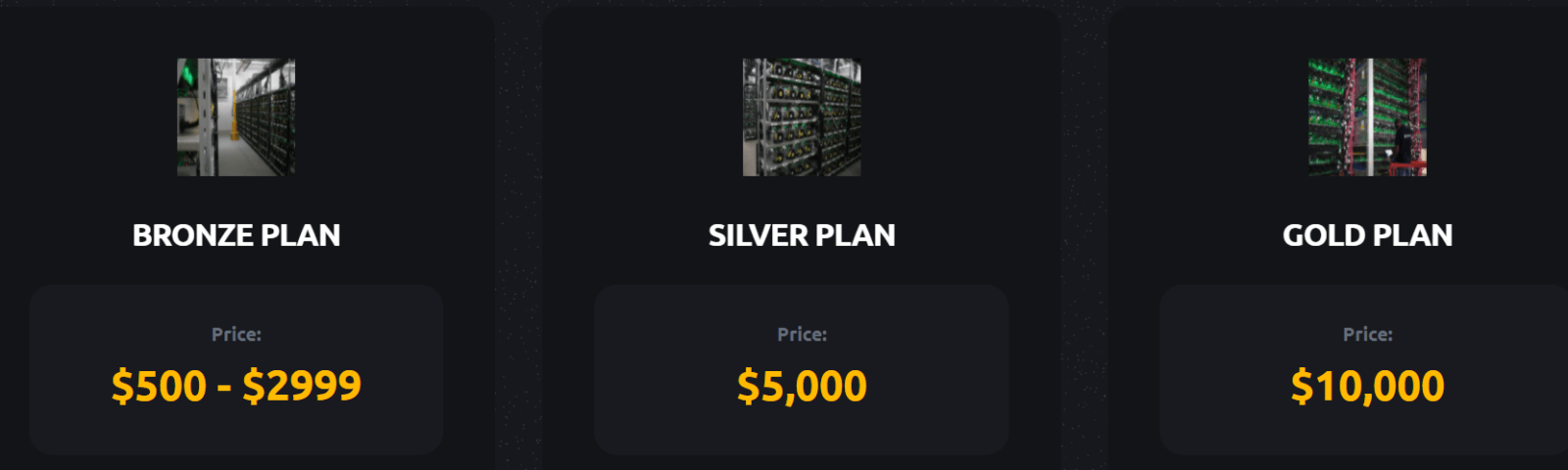 Тарифы Premium Coins Miners