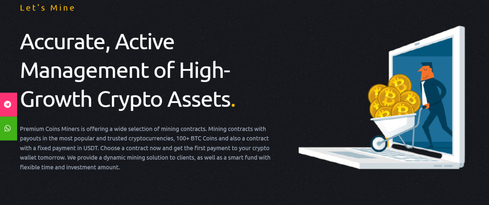 Premium Coins Miners о себе