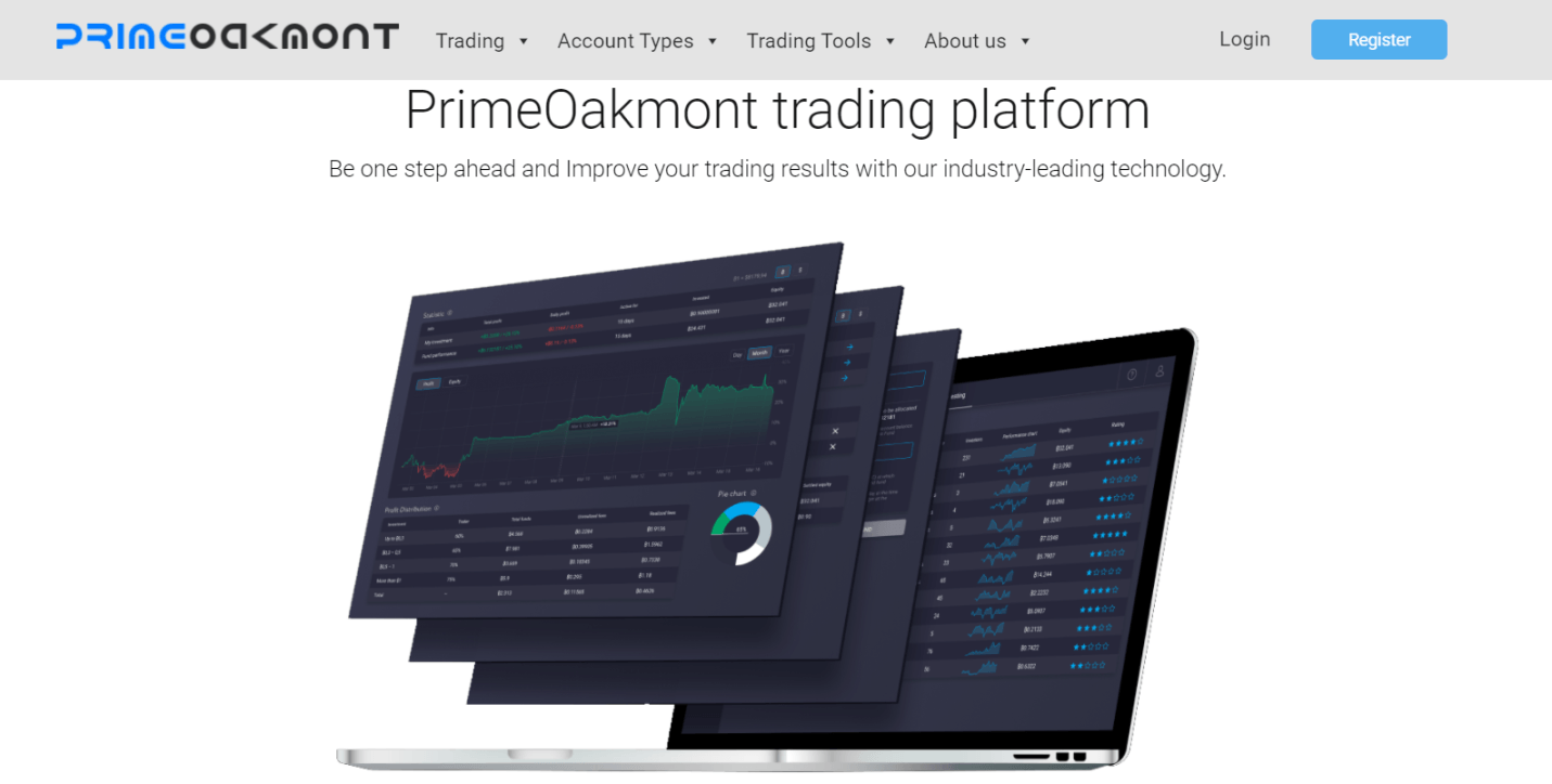 Торговая платформа PrimeOakmont