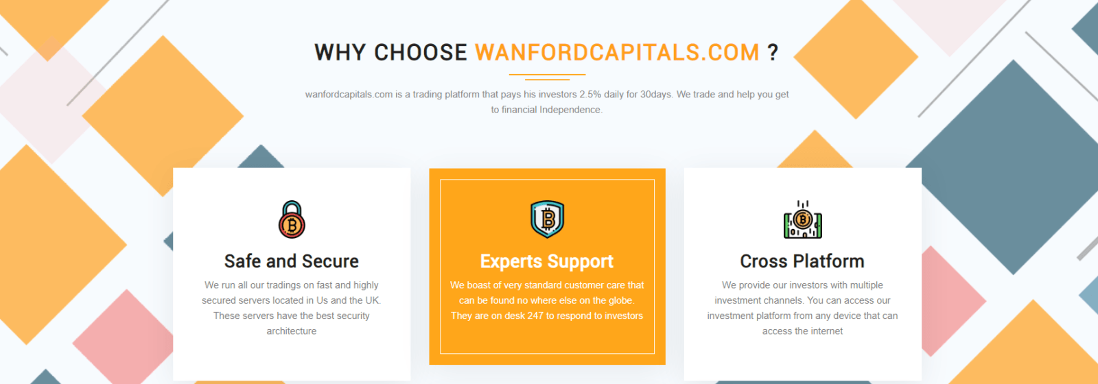 Сайт wanfordcapitals.com