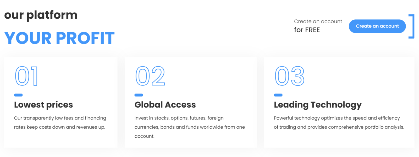 Торговля с FinanceInvest