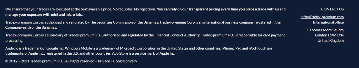 трейдинг на tradex-premium.com