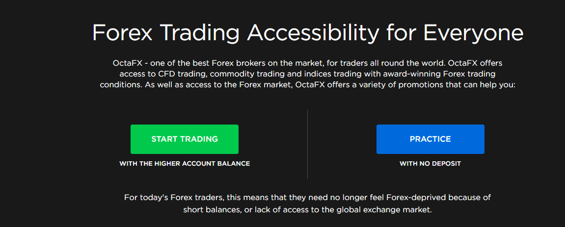 Projet de modèle OctaFX