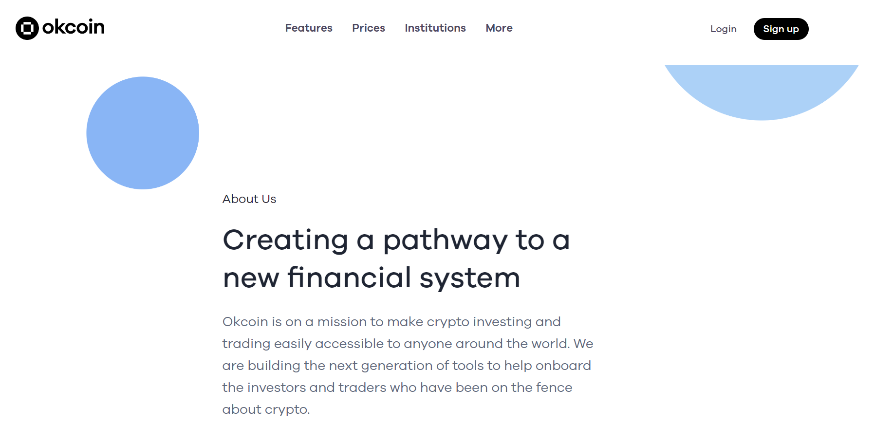 Activité de trading sur la bourse de crypto-monnaies OKcoin