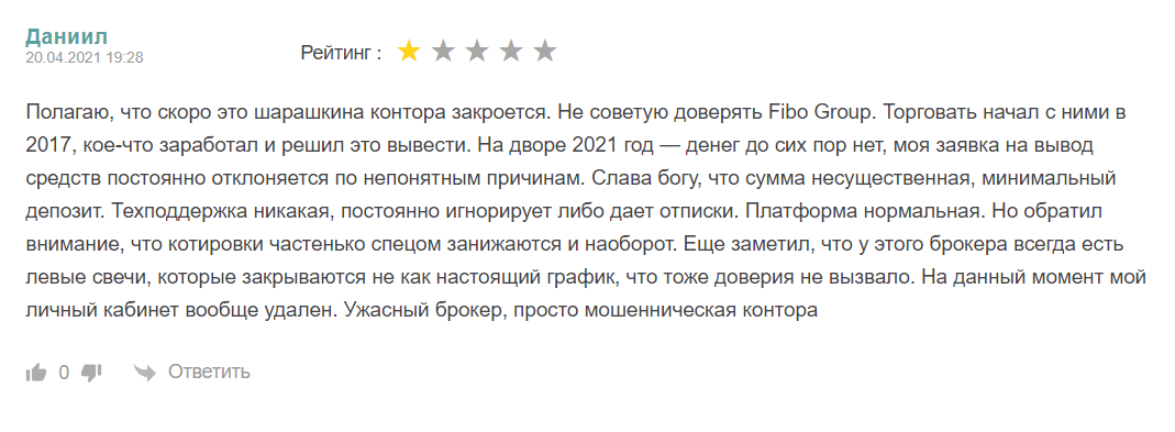 Преступные махинации FIBO Group 