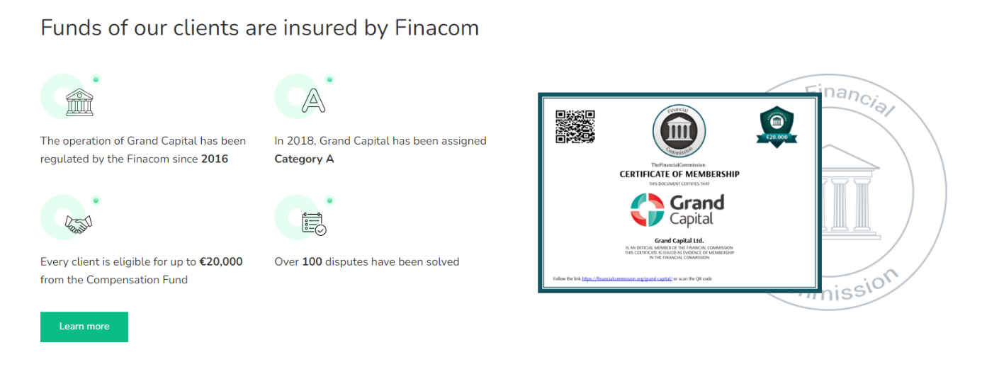 Trading with Grand Capital Ltd