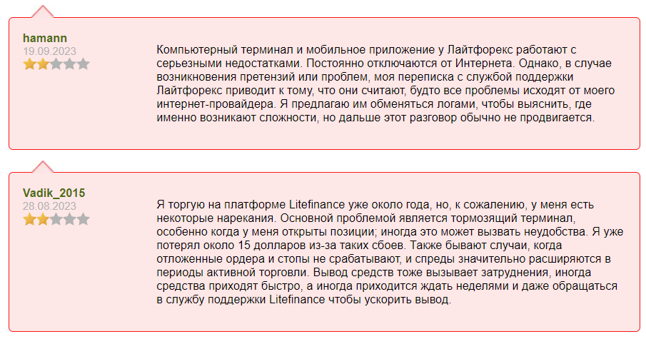 Зависание торгового терминала 